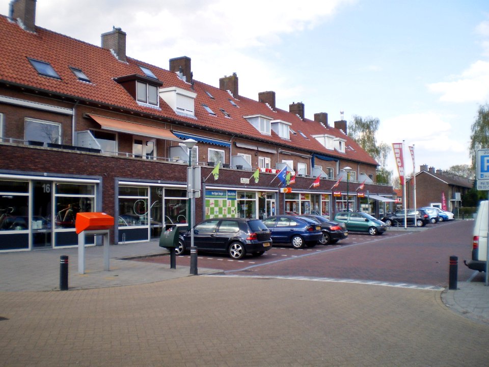 Baarn Reigerstraat winkelcentrum