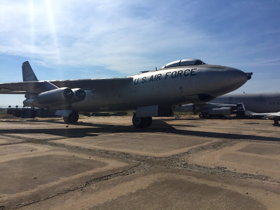 B-47 Stratojet Kansas Aviation Museum Front
