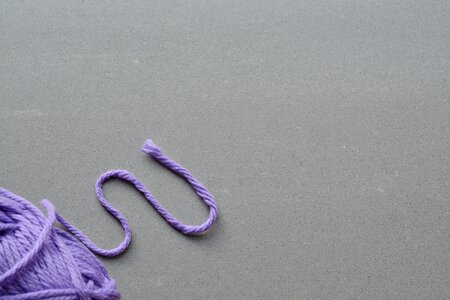 Knitting accessories woollen color