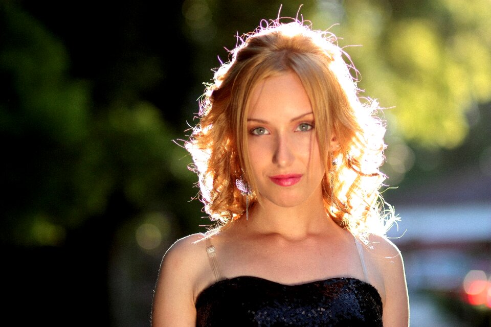 Elegant sun beauty