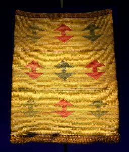 Bag, Nez Perce, corn leaves - Etnografiska museet - Stockholm, Sweden - DSC01201