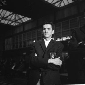 Badminton Nederland tegen Ierland te Haarlem C Boedelet (Nederland), Bestanddeelnr 915-7450