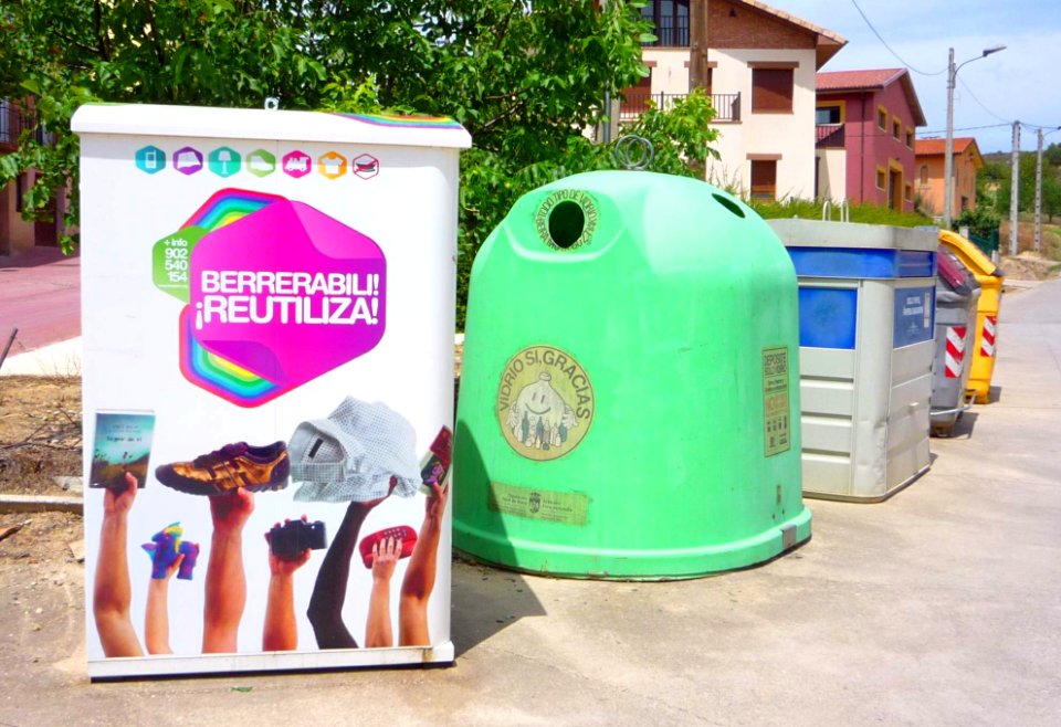 Baños de Ebro - reciclaje de residuos urbanos 2