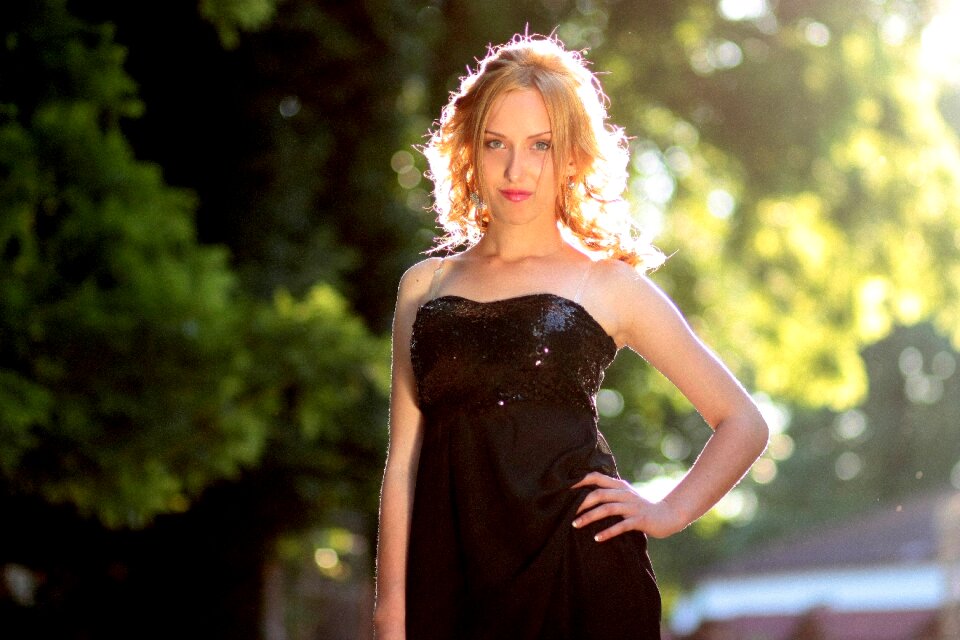 Elegant sun beauty