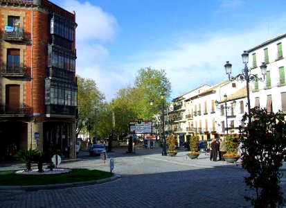 Baeza - Plaza de España y Paseo de la Constitucion 1