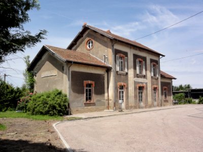 Badonviller (M-et-M) la gare (02)