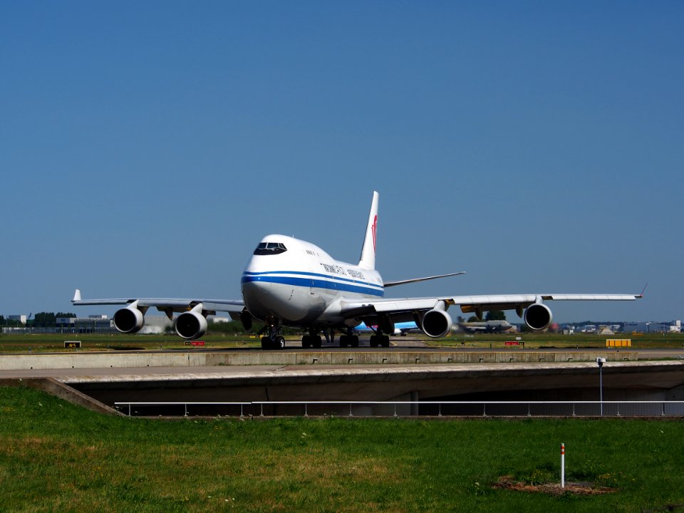 B-2456 Boeing B747-4J6(BCF) Air China Cargo,CN 24346, taxiing 21July2013 pic-003
