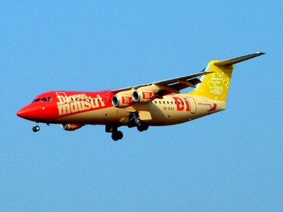 BAe AVRO RJ-100 Avroliner Malmö Aviation SE-DSX Brussels National (BRU - EBBR), 25 February 2005