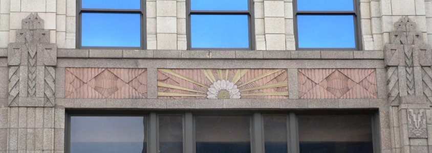 Badgerow Bldg N side detail 3