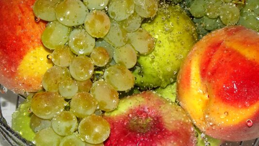 Grapes drops summer