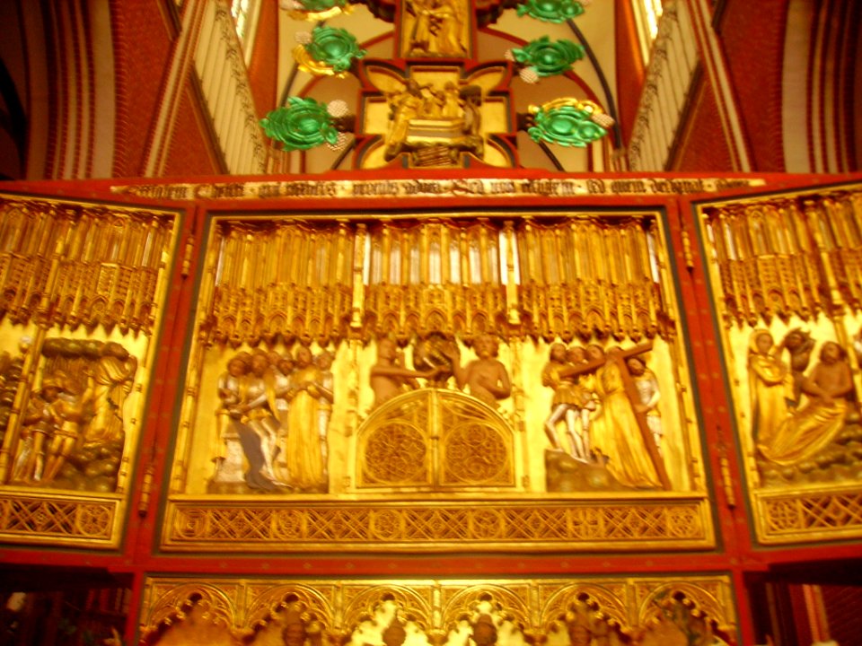Bad Doberan Münster Innen Kreuzaltar Jesusseite 7