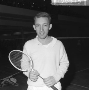 Badmintonkampioenschappen te Utrecht. Henk Wijs, Bestanddeelnr 915-8515