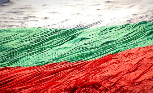 Flag bulgaria rozhen