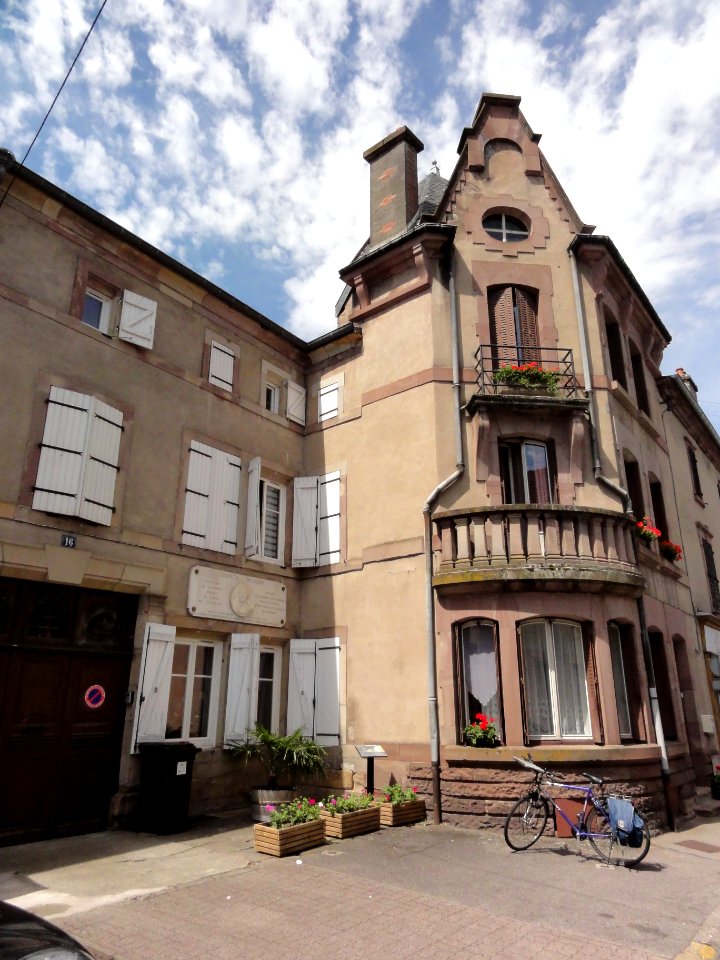 Badonviller (M-et-M) maison Charles Messier