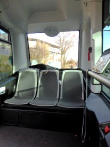 Bad Birnbach, fahrerloser Bus 2017, Innenansicht, 1