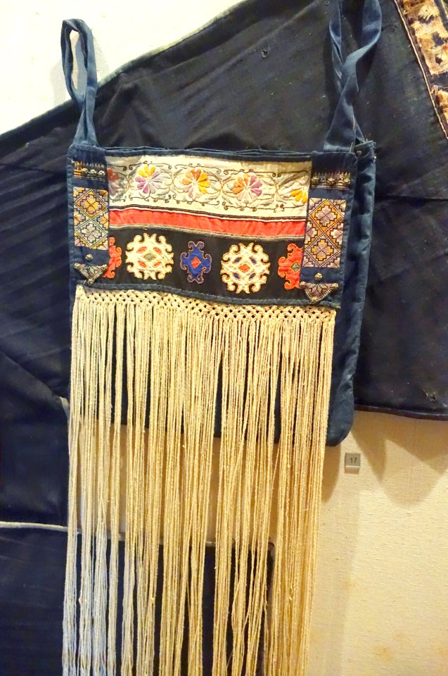 Bag for horse saddle, Mong, Lao Cai province - Vietnam National Museum of Fine Arts - Hanoi, Vietnam - DSC05250