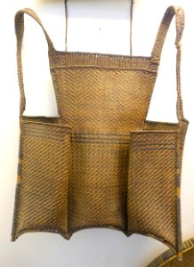 Bag, E De people, rattan, bamboo - Museum of Vietnamese History - Ho Chi Minh City - DSC05770