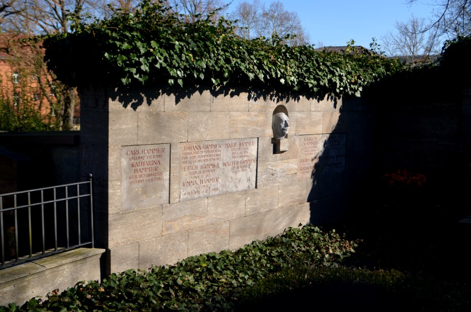 Bad Mergentheim, Alter Friedhof, Grab Hammer (1)