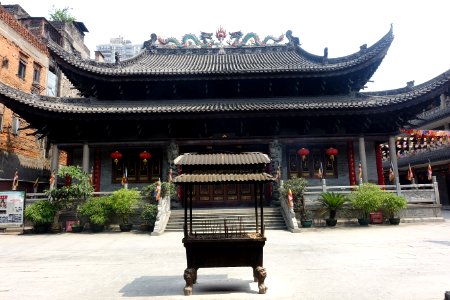 Back of the Hall of Guru, Hualin Temple, picture2
