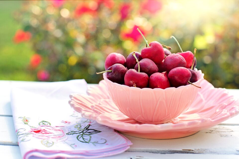 Fruit breakfast morning