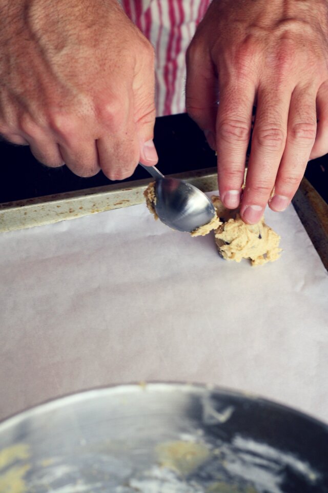 Dough baking kitchen