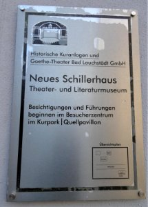 Bad Lauchstädt Neues Schillerhaus Info2