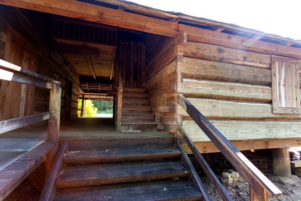 Back Exit of the Autrey House