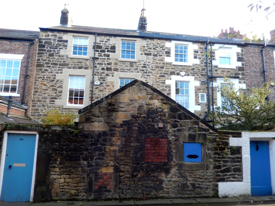 Back of 25-26 Brandling Place South