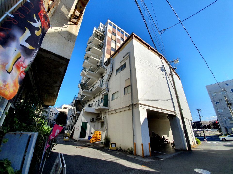 Back of Claska hotel