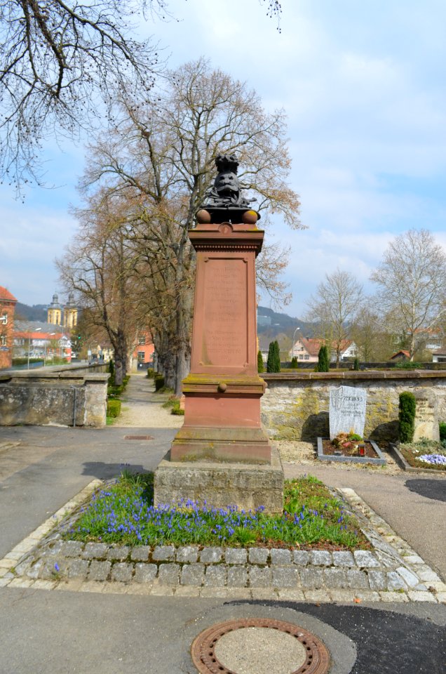 Bad Mergentheim, Alter Friedhof, Kriegerdenkmal 1866 (1)