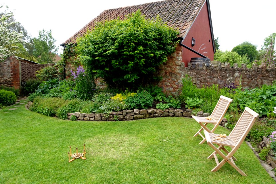 Back garden - Coleridge Cottage - Nether Stowey - Somerset, England - DSC01109