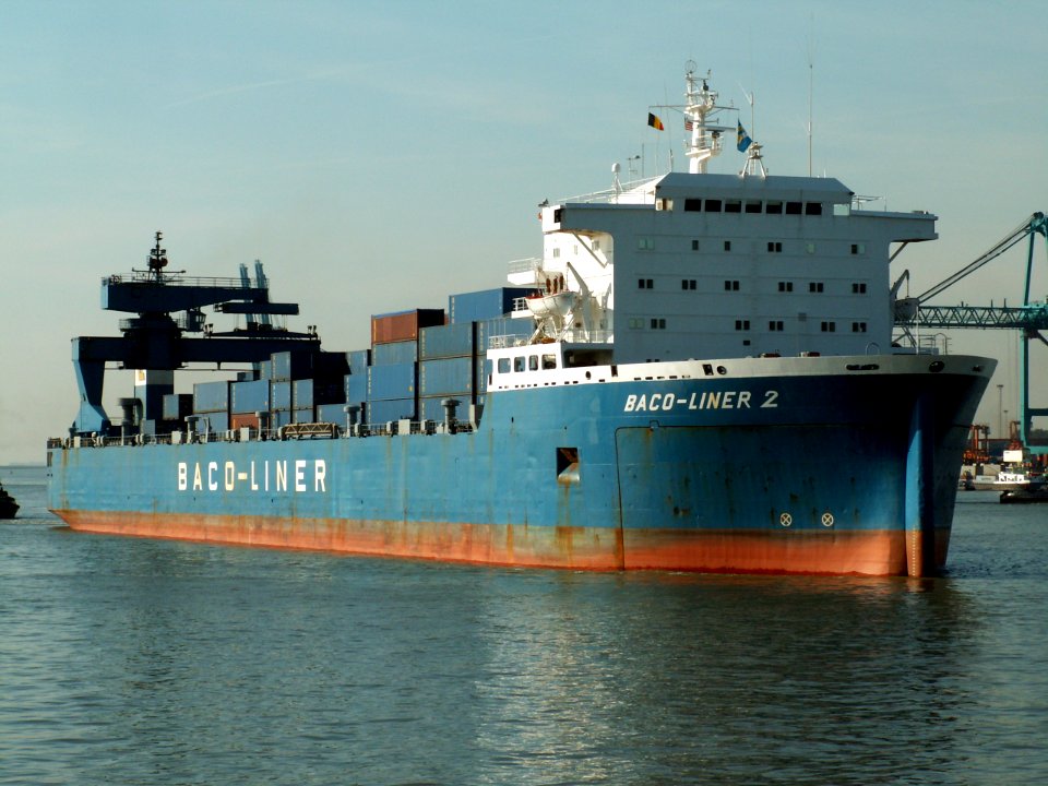 Baco-Liner 2, IMO 7904621, Port of Antwerp 22-Sep-2005