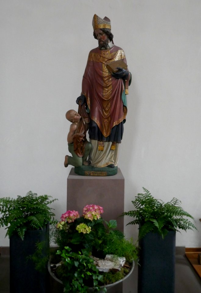 Bad Lippspringe - St. Martin - Statue St. Martin