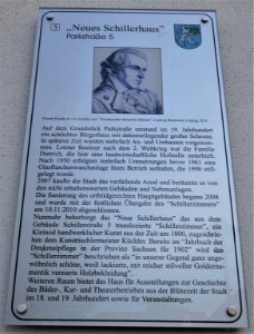 Bad Lauchstädt Neues Schillerhaus Info1