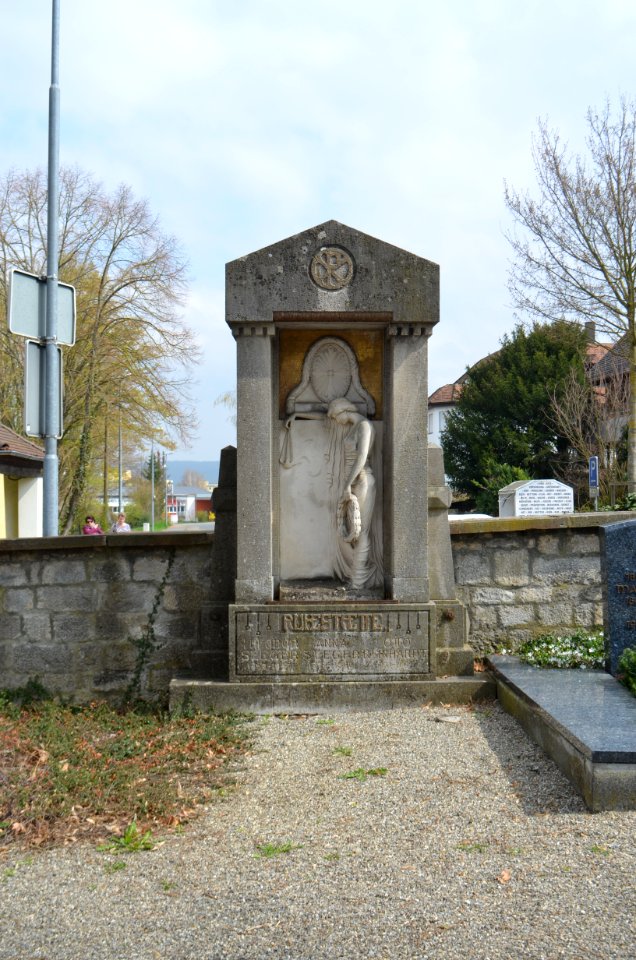 Bad Mergentheim, Alter Friedhof, Grab Seeger