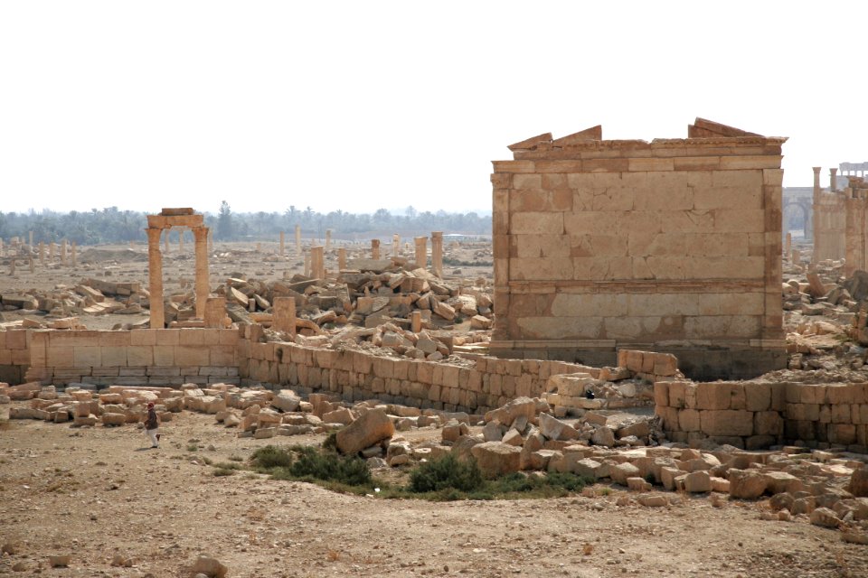 Backside of Funerary Temple no 86