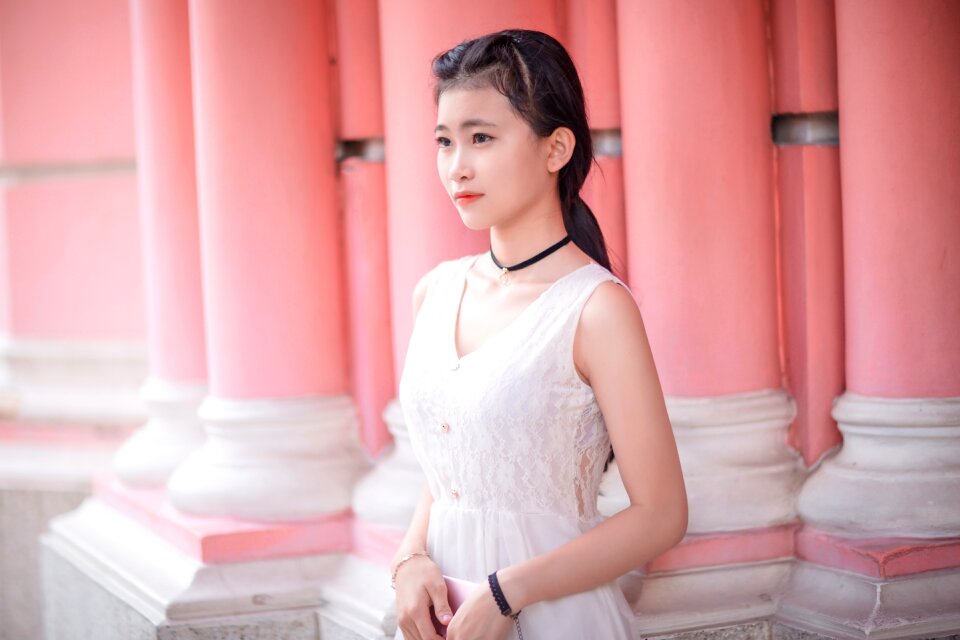 Fashion young female