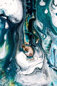 Modern art expressive painting