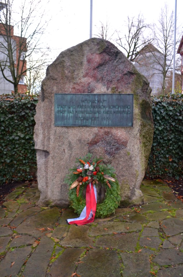 Bad Hersfeld, Gedenkstein Patenschaft Mährisch Schönberg