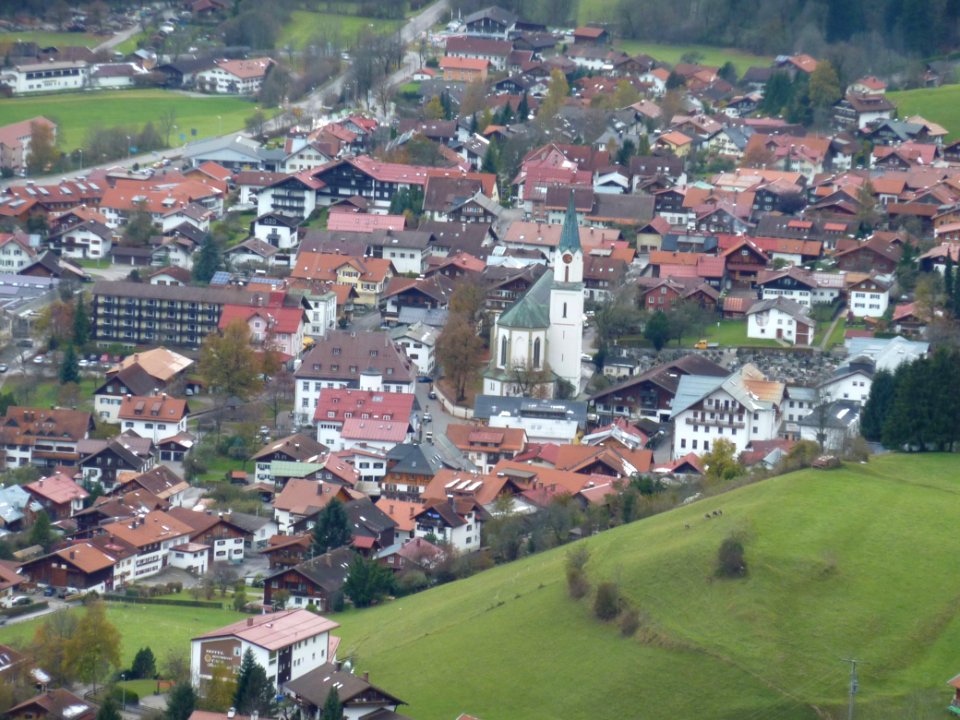 Bad Hindelang von der Kanzel