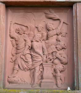 Bad Camberg, Kreuzweg zur Kreuzkapelle, Station 2, Detail