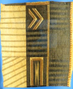 Barkcloth, (masi), Fiji, Bishop Museum, accession 1456.008.036