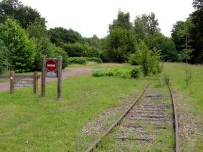 Barisis-aux-Bois (Aisne) ancienne voie ferrée au Rond d'Orléans (01)
