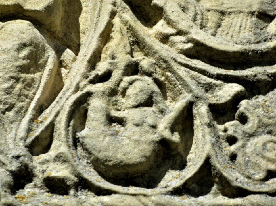 Barfrestone, detail of south door 13