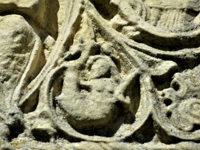 Barfrestone, detail of south door 13