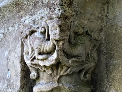 Barfrestone, detail of north door 01