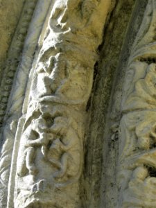 Barfrestone, detail of south door 12