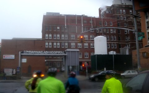 Barnabas Hospital 183 St 3 Av rain jeh