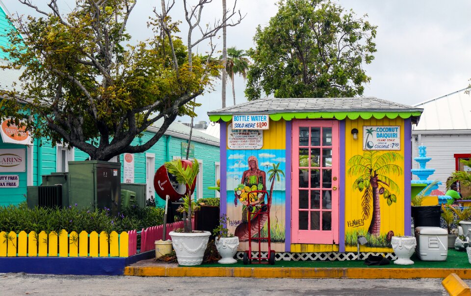 Color tourism house