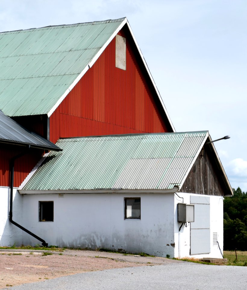 Barn on a farm in Immestad